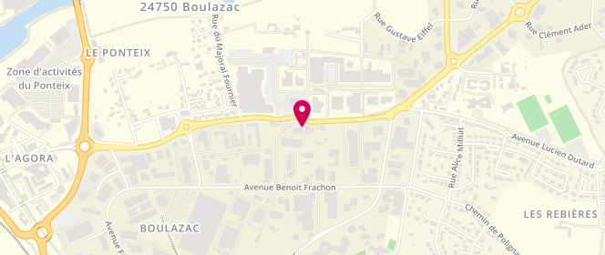 Plan de Au Fournil de Boulazac, 42 avenue Marcel Paul, 24750 Boulazac-Isle-Manoire
