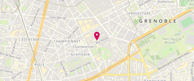 Plan de Les Générations, 14 Rue Hoche, 38000 Grenoble