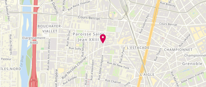 Plan de Le Pain des Cairns, 54 Bis Rue Abbé Grégoire, 38000 Grenoble