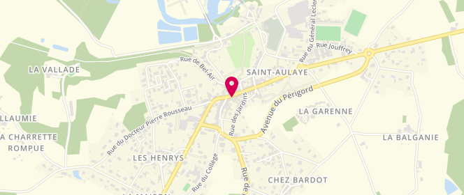 Plan de Le Kramiek, 38 Rue du Dr H Lacroix, 24410 Saint-Aulaye-Puymangou