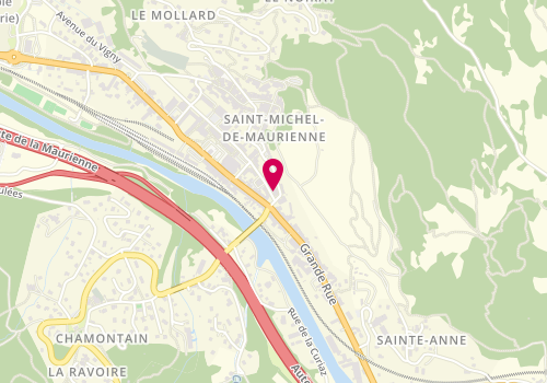 Plan de Boulangerie au Pain des Alpes, 3 place de la Croix Blanche, 73140 Saint-Michel-de-Maurienne