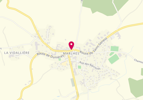 Plan de TEXIER Pascal, 5 Route de Saint-Genest, 42660 Marlhes