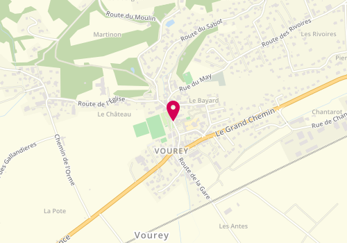 Plan de Boulangerie Trouilloud, 140 Fontaine Ronde, 38210 Vourey