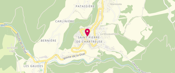 Plan de Au Fournil de Saint Pierre, Le
Plan de Ville, 38380 Saint-Pierre-de-Chartreuse