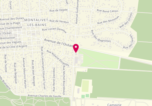 Plan de Passion Monta, 3 avenue de l'Europe, 33930 Vendays-Montalivet