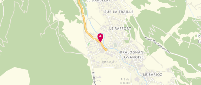 Plan de Le Gateau de Savoie, Ens Boulangerie Avenue Grande Casse, 73710 Pralognan-la-Vanoise