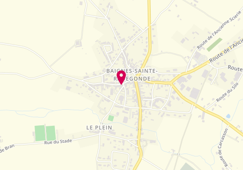 Plan de Banette, 17 Rue du Champ de Foire, 16360 Baignes-Sainte-Radegonde