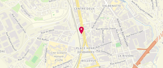Plan de L'Épi Lorrain, 84 Rue des Docteurs Charcot, 42100 Saint-Étienne