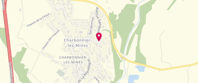 Plan de De Jesus Christophe, 2 Rue du Puits Saint Alexandre, 63340 Charbonnier-les-Mines