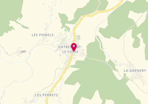 Plan de La Boulangerie d'Entremont le Vieux, Epernay, 73670 Entremont-le-Vieux