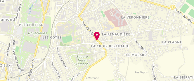 Plan de Au Petit Quignon, 80 Rue du Pilat, 42400 Saint-Chamond