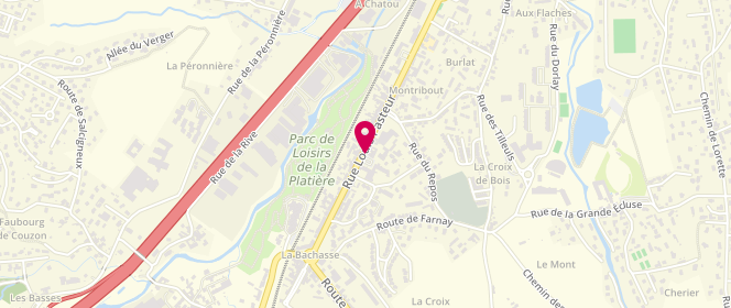 Plan de MIGNOT Laurent, 55 Rue Louis Pasteur, 42320 La Grand-Croix