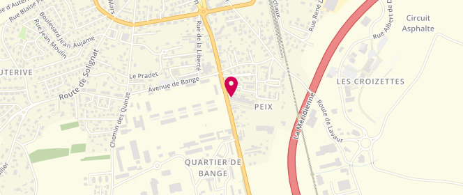 Plan de Boulangerie Marie Blachere, 29 Route de Saint Germain, 63500 Issoire
