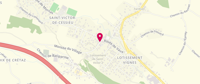 Plan de Le Ble d'Or, 470 Montée Village, 38110 Saint-Victor-de-Cessieu
