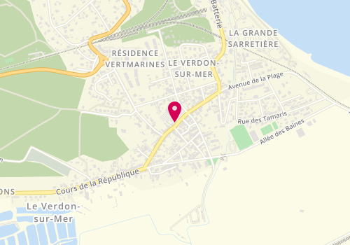 Plan de RAULET Pierre, 17 Rue de Verdun, 33123 Le Verdon-sur-Mer