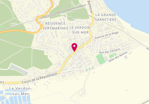 Plan de RAULET Pierre, 22 Rue de Verdun, 33123 Le Verdon-sur-Mer