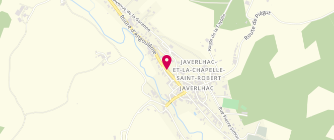 Plan de MEILLAT Eric, Route d'Angoulême, 24300 Javerlhac-et-la-Chapelle-Saint-Robert