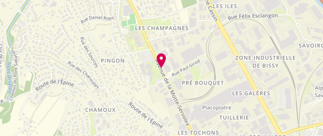 Plan de Charlotte de Chambery, 1460 Avenue de la Motte Servolex, 73000 Chambéry