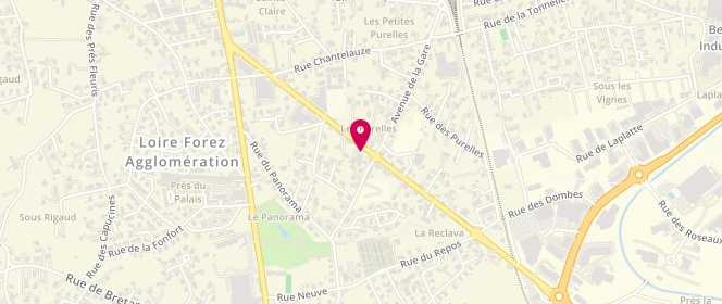 Plan de Maison Pouilly, 16 avenue de Saint-Etienne, 42600 Montbrison