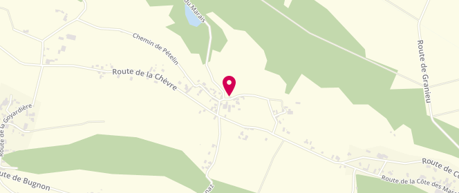 Plan de L'Atelier du Levain, 107 Route du Brottard, 38630 Corbelin