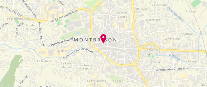 Plan de Maison Robert, 10 Rue Grenette, 42600 Montbrison
