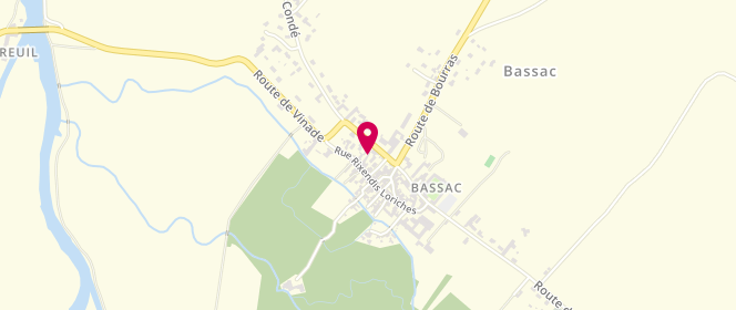 Plan de Fournil de Bassac, 26 Route Conde, 16120 Bassac