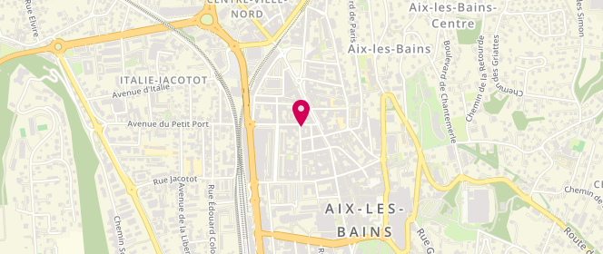 Plan de Boulangerie Parisienne, 5 Av. Du Petit Port, 73100 Aix-les-Bains