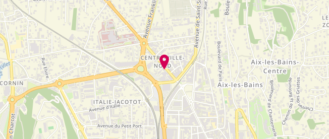 Plan de Potes & Pâtons - Boulangerie | Pâtisserie | Café, 21 avenue du Grand Port, 73100 Aix-les-Bains