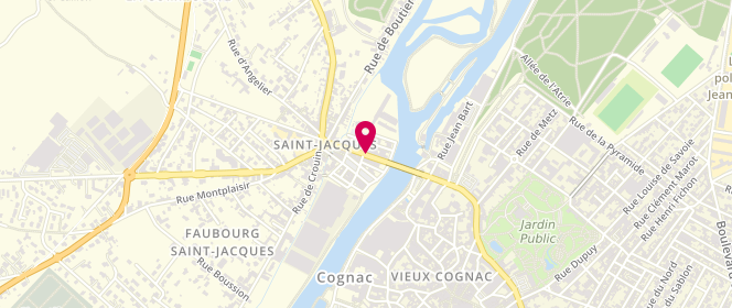 Plan de Boulangerie, 18 Avenue du Maréchal Delattre de Tassigny Quartier Saint Jacques
18 avenue de Lattre de Tassigny, 16100 Cognac