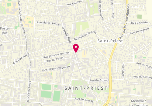 Plan de Maison Araiss, 34 Grande Rue, 69800 Saint-Priest