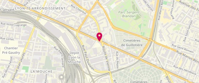 Plan de Ondo Vernin, 150 avenue Berthelot, 69007 Lyon