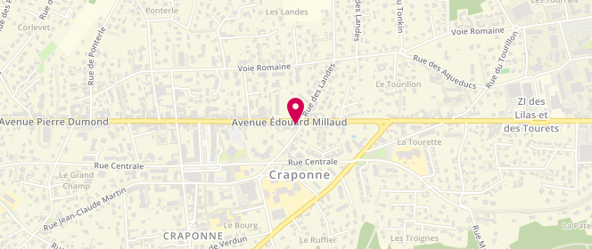 Plan de Maison Perret, 61 avenue Edouard Millaud, 69290 Craponne