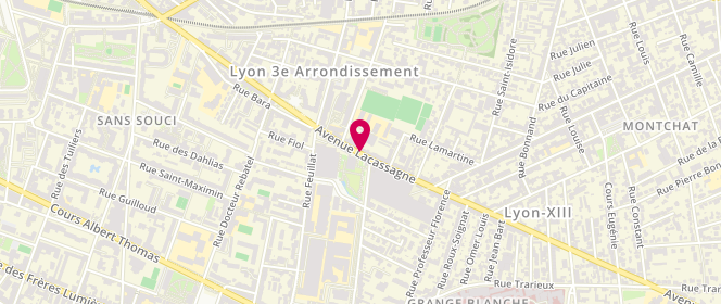 Plan de Maison Diar, 127 Avenue Lacassagne, 69003 Lyon