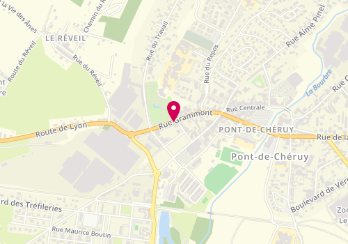 Plan de Le Fournl Pontois, 12 Rue Grammont, 38230 Pont-de-Chéruy