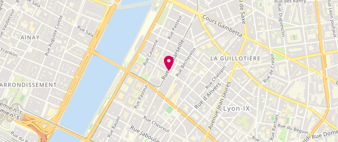 Plan de Boulangerie du 29, 29 Rue de Marseille, 69007 Lyon