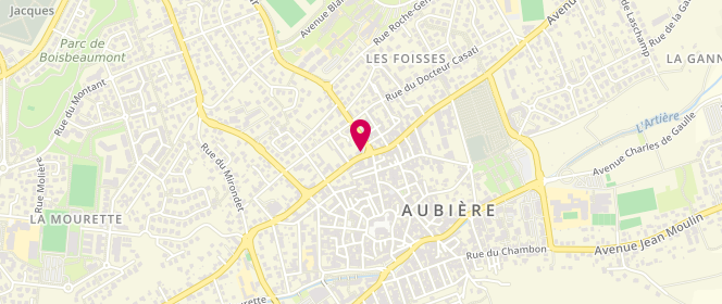 Plan de Le Pain des Champs Voisins, 19 Rue Champvoisin, 63170 Aubière