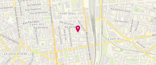 Plan de L'Artisan, 21 Rue Danton, 69003 Lyon