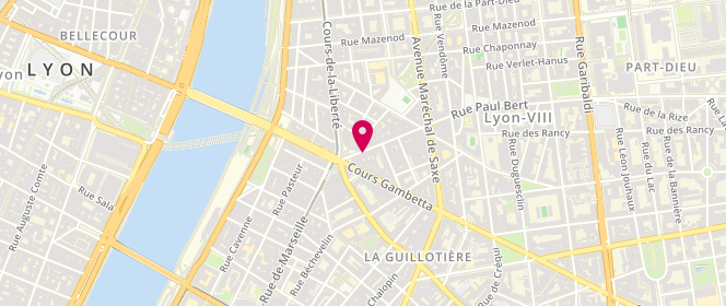 Plan de EL GHOUL Brahim, 6 Rue Paul Bert, 69003 Lyon