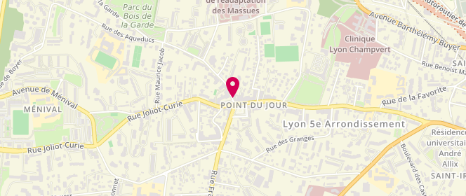 Plan de Paul, 2 Rue des Aqueducs, 69005 Lyon