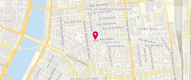 Plan de Boulangerie EDISON Place Voltaire, 49 Rue Paul Bert, 69003 Lyon