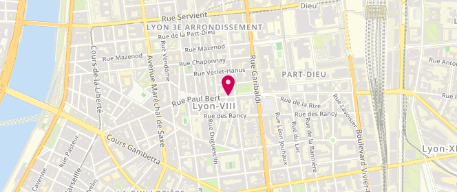 Plan de Canaille et Pétrin, 89 Rue Paul Bert, 69003 Lyon