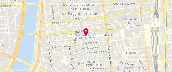 Plan de La Panetteria, 85 Rue de la Part-Dieu, 69003 Lyon
