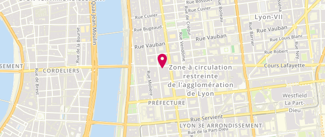 Plan de Boulangerie Lafayette, 26 Cr Lafayette, 69003 Lyon