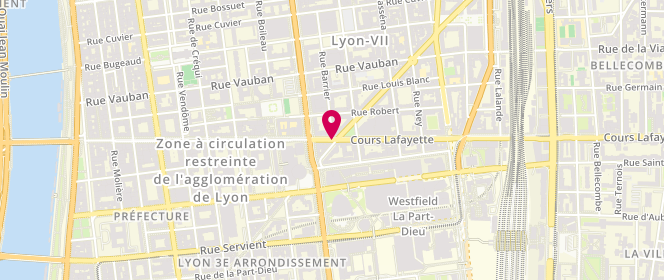 Plan de Boulangerie Tradition & Compagnie, 128 Cr Lafayette, 69003 Lyon