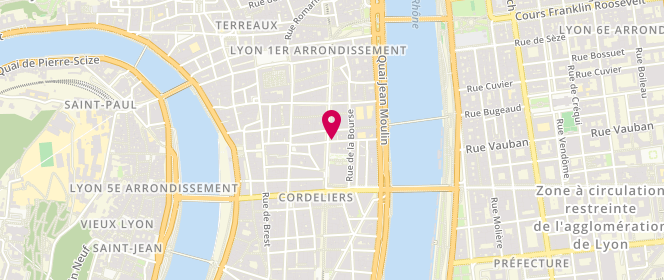 Plan de Carrefour City, 17 Rue de la République, 69002 Lyon
