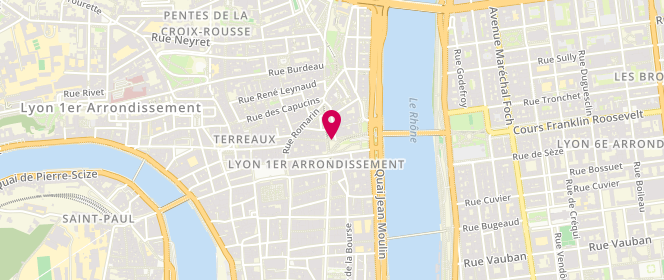 Plan de Le Fournil de l'Opera, 15 Place Louis Pradel, 69001 Lyon