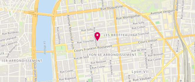 Plan de Galerie des Pains, 30 Rue Tronchet, 69006 Lyon