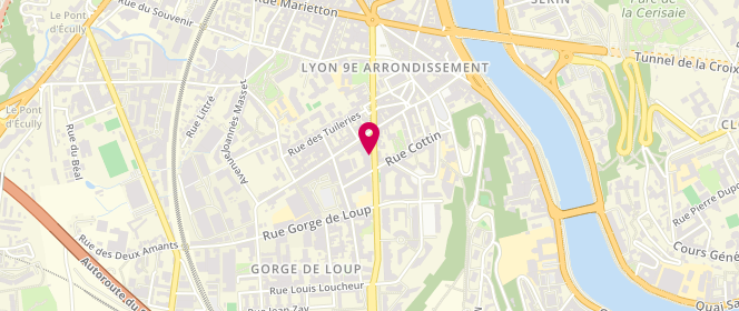 Plan de Maison Deschamps, 26 Rue du Sergent Michel Berthet, 69009 Lyon
