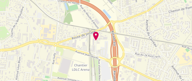 Plan de Au Bon Pain, Centre Commercial le Balzac
413 Avenue Jean Jaures, 69150 Décines-Charpieu