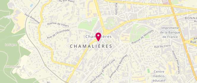 Plan de Le Châteaubriand Pâtisserie, 95 Av. De Royat, 63400 Chamalières